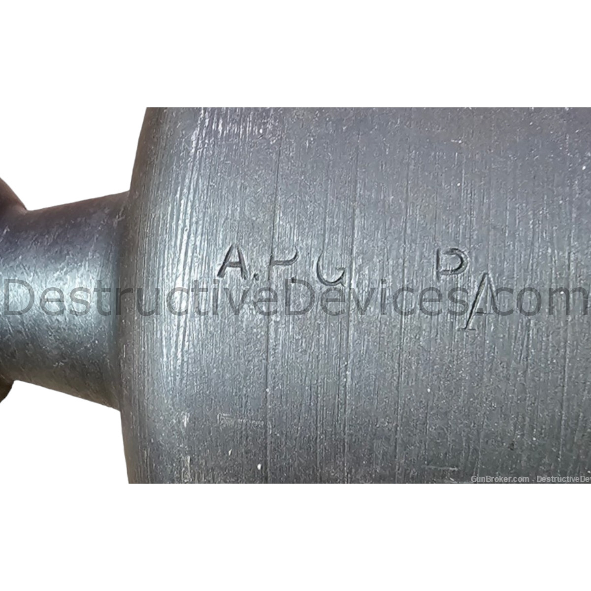 US Army WWII 60mm M2 Mortar Cup by KVS Mfg & Eng Company 1945